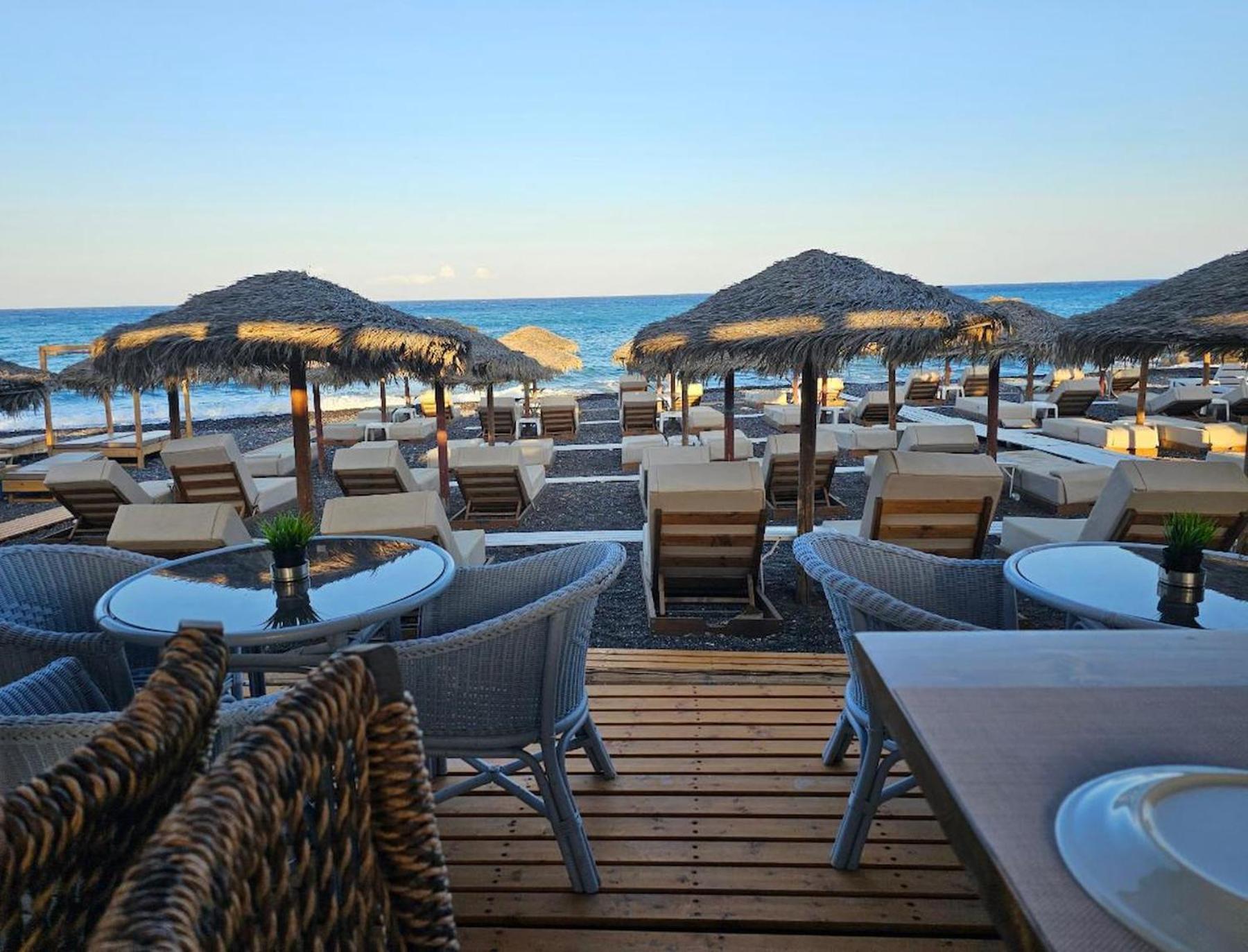 Nostos Beach (Adults Only) Kamári Exterior foto
